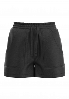 schwarze Shorts